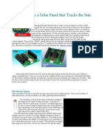 Tracking of Sun