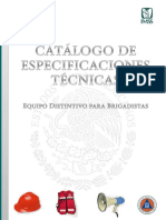 Catalogo de Especifiaciones Técnicas Equipamiento