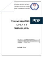 Tarea # 4: Telecomunicaciones Iii