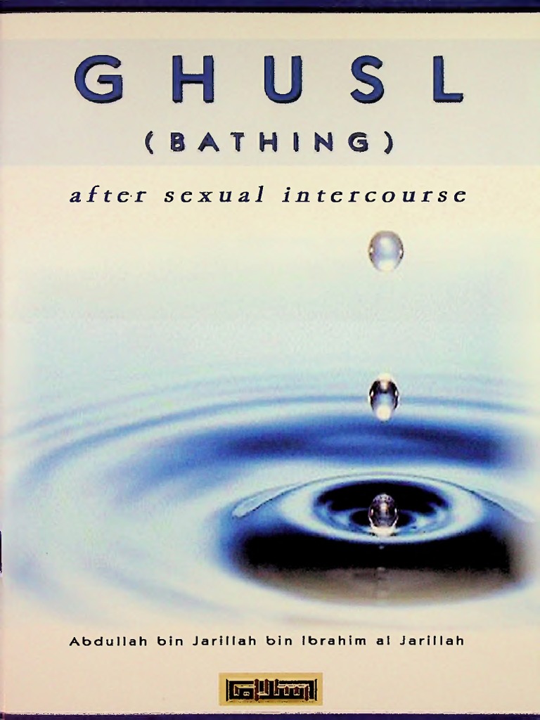 Ghusl Bathing After Sexual Intercourse PDF Hadith Muhammad