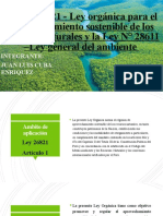 Leyes ambientales y recursos naturales en Perú