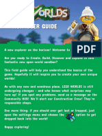 LEGO Worlds New User Guide Launch