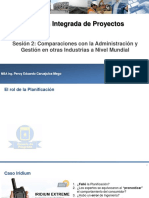 GIP - Sesión 2 - Comparación Con Otras Industrias PDF