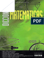 Diccionario De Matematicas - Ed. Normal