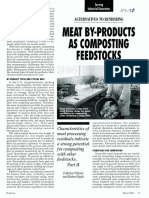 As Composting Feedstocks: Bymproducts