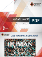 Introduccion Que Nos Hace Humanos