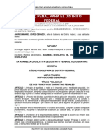 Código Penal Del D.F PDF