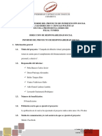 Informe proyecto difusión medidas COVID