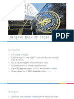 Reserve Bank of India - (Rbi)