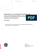 Ography Gehc Dicom Conformance - Brightspeed Lightspeed Discovery Optima - Doc0860282 - Rev4 - PDF
