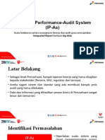 Integrated Performance-Audit System