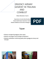 Emergency Airway Management in Trauma and Combust PDF