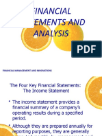 Topic 3 Financial Statements and Analysis