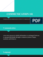 Session 1 - Introduction to Communication