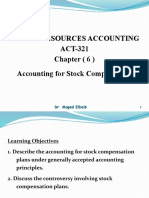 006 - Chapter 6 Accounting For Stock Compensation
