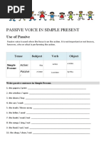 Passive Voice in Simple Present