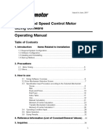 Position and Speed Control Motor Sizing Software Operating Manual