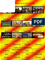 Types of Current Popular TV