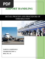 Airport Handling: Detail Process and Procedure of Embarkation