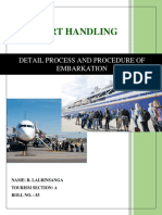 Airport Handling: Detail Process and Procedure of Embarkation