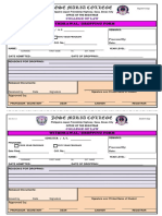 Jose Maria College: Withdrawal/ Dropping Form