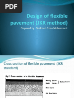 Design of Flexible Pavement (JKR Method)