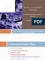 Project Management (CENG 6101) : BY Tadesse Ayalew (PHD)