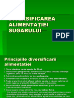 Diversificarea Alimentaţiei Sugarului