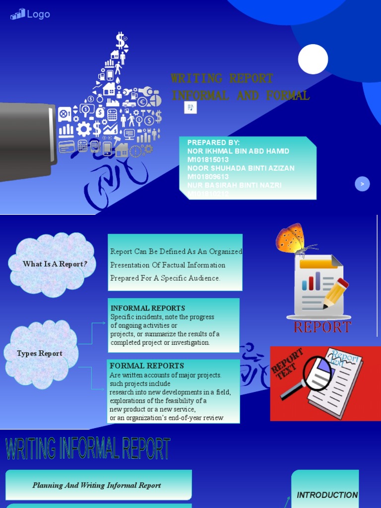 Report & Informal Report New | PDF | Book Design | Table Of Contents