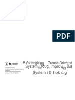 Graduation Thesis Strategizing A Transit