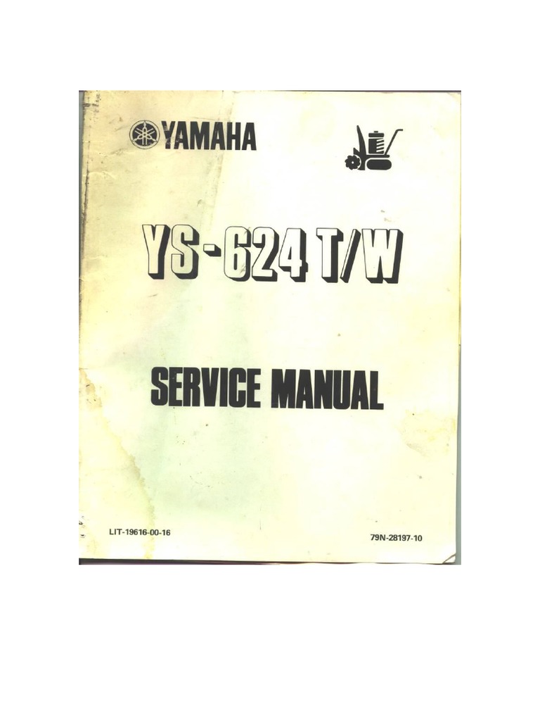 Yamaha Service Manual PDF