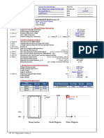 Design of Reinforced Concrete Beam Version 2.0 Reference Code: Beam ID: Design Status: Valid Design!