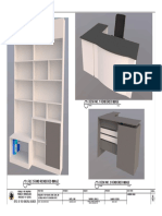 Rendered Images of Proposed Desk and File Stand Designs