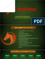 Mustang: Automated System To Make Money !!! Created On The Basis of Blockchain Tron