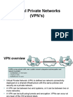 Virtual Private Networks (VPN'S)