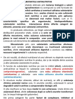 Curs 8 Si 9 Substante Antinutritive PDF