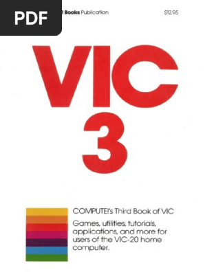 Third Book of VIC (1984) | PDF | Computer File | Computer Data Storage