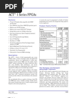 ACTEL 1020B-PL44 Datasheet - ACT1 - DS