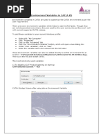 Environment Variables in CATIA V5