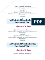 Get Unlimited Downloads With A Free Scribd Trial!