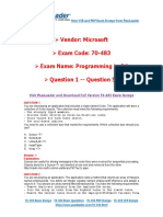 PassLeader 70-480 Exam Dumps (1-50) PDF