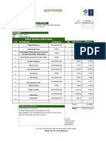 Quotation: S.N Subject: Quotation Against Supply