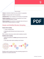 Data Collection - Statistical Sampling