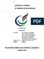 Laporan Jurnal - Proses Pengolahan Migas - Kelompok 1 - Instrument Tk.2