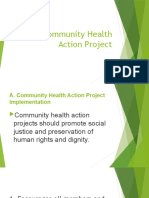 HEALTH 9 - Lecture 3 Community Heath Action Project