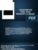 Anonymous The "Man Without A Head"