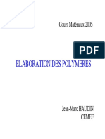 Amphi 4 Elaboration Polymeres PDF