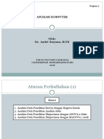 Aplikasi Komputer S2 Bagian 1 Revisi