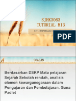 TUTORIAL M13 - SITI NURFADILLAH