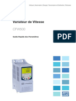 WEG - Variateur Vitesse - cfw500 Guide Rapide - FR FR